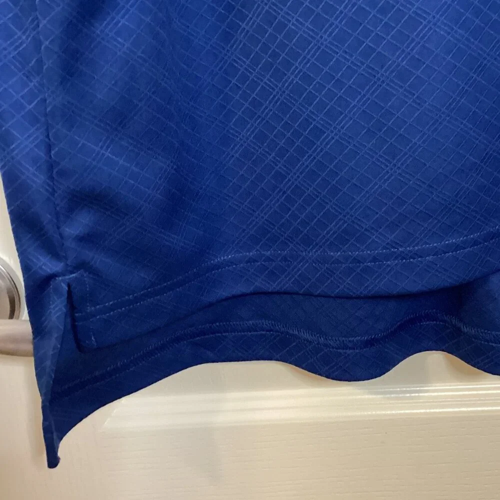 Adidas Cilmacool Men's Size XL Blue Polo Short Sleeve Golf Shirt T-Shirt Golfing - Picture 4 of 8